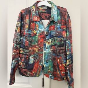Chico's Tokyo City Denim Jacket